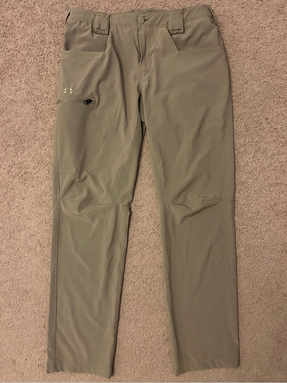 Under Armour Women’s Tan Golf Performance Pants size 12